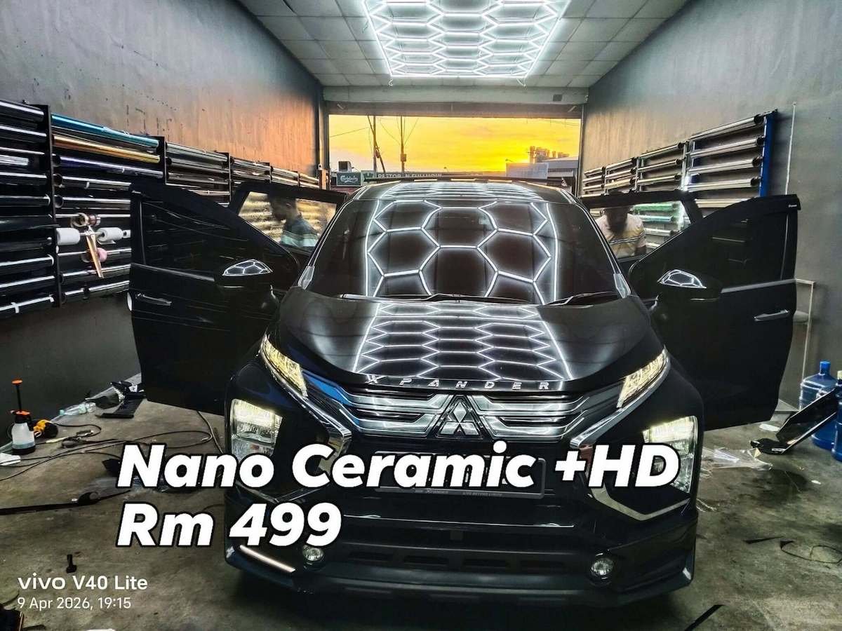 Car with Nano Ceramic HD Tint installed